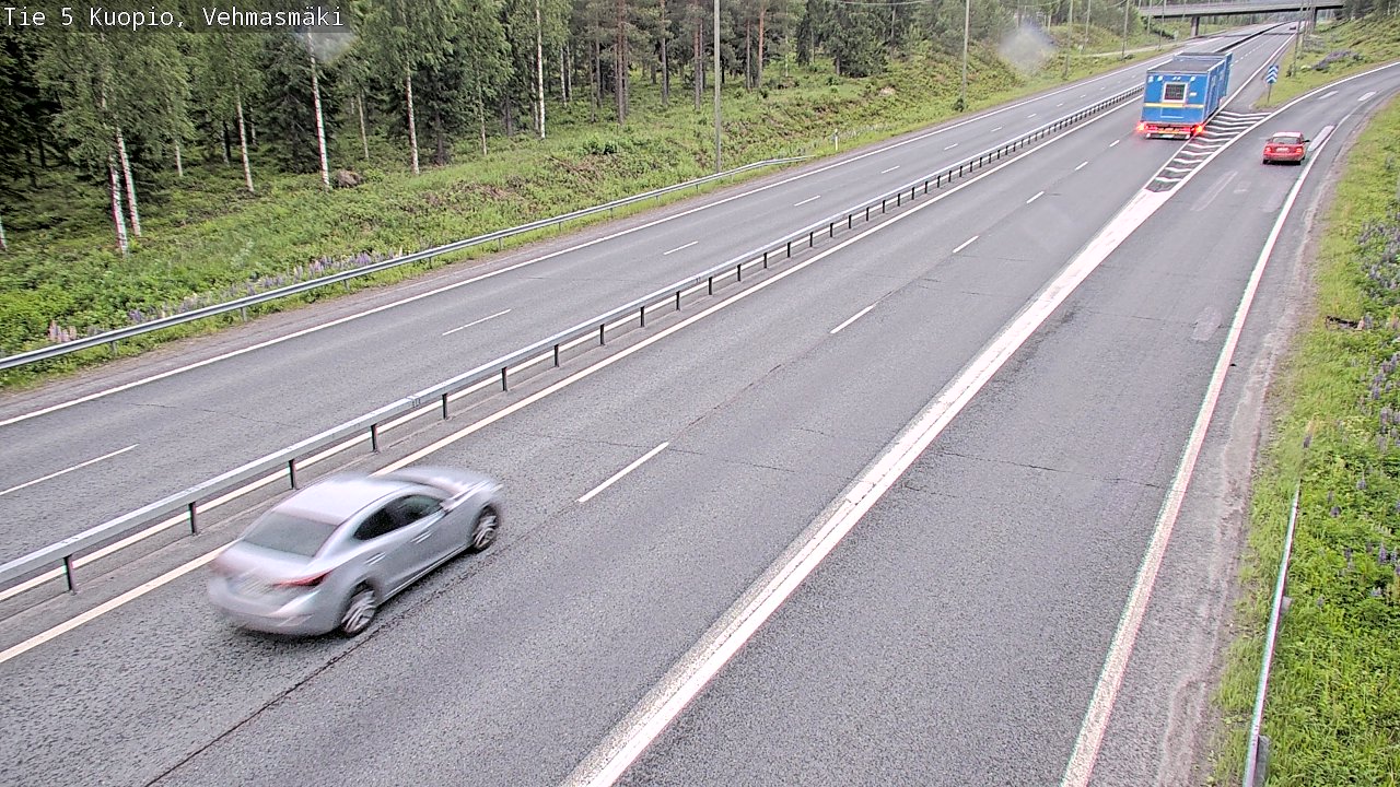 Kelikamerat Kuva Tie 5 Kuopio, Vehmasmäki, Kuopio, Pohjois-Savo