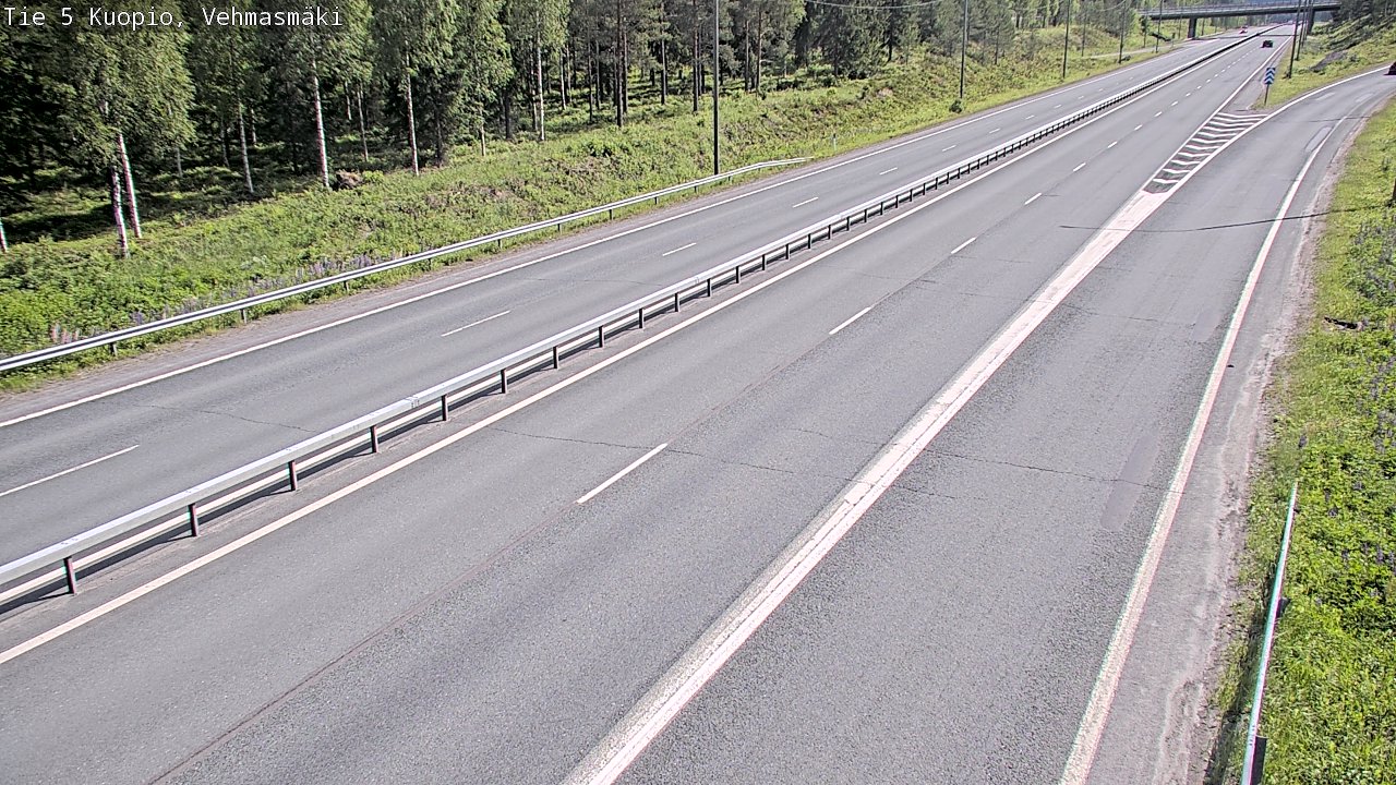 Kelikamerat Kuva Tie 5 Kuopio, Vehmasmäki, Kuopio, Pohjois-Savo