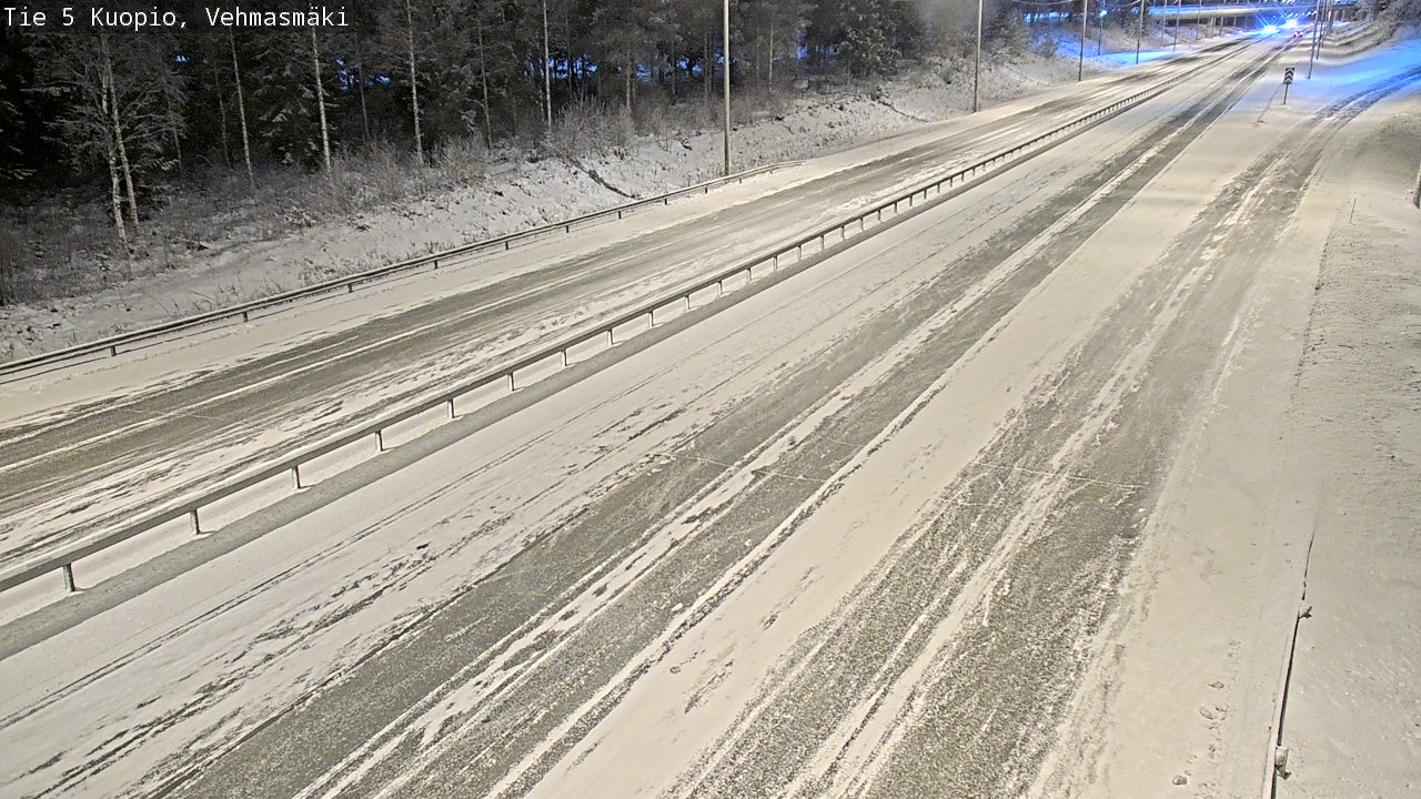 Kelikamerat Kuva Tie 5 Kuopio, Vehmasmäki, Kuopio, Pohjois-Savo