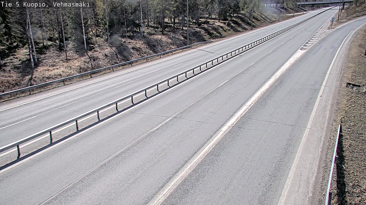 Kelikamerat Kuva Tie 5 Kuopio, Vehmasmäki, Kuopio, Pohjois-Savo