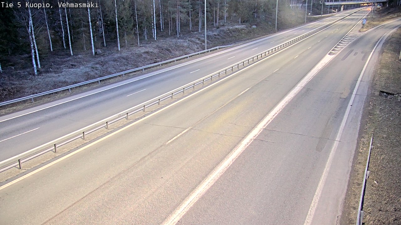 Kelikamerat Kuva Tie 5 Kuopio, Vehmasmäki, Kuopio, Pohjois-Savo