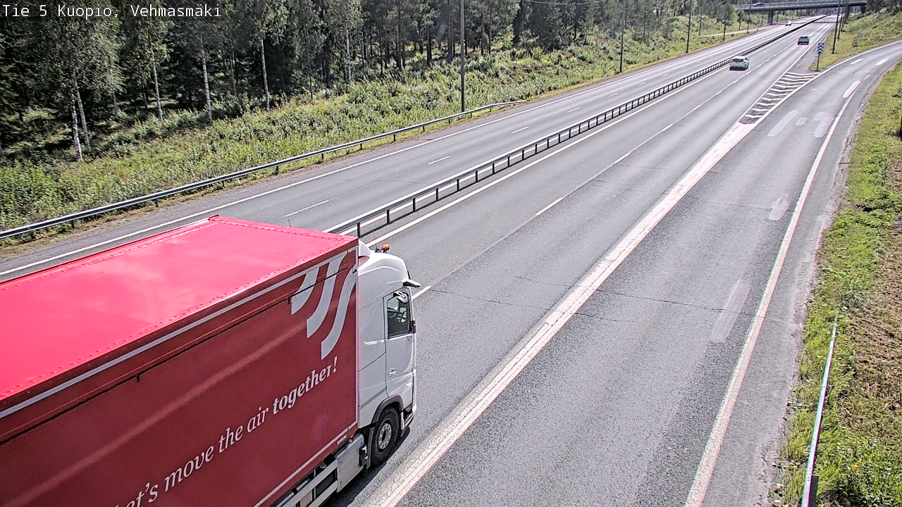 Kelikamerat Kuva Tie 5 Kuopio, Vehmasmäki, Kuopio, Pohjois-Savo