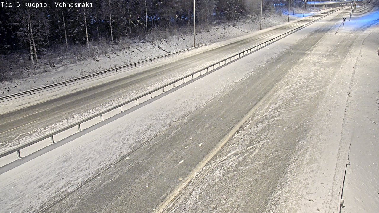 Kelikamerat Kuva Tie 5 Kuopio, Vehmasmäki, Kuopio, Pohjois-Savo