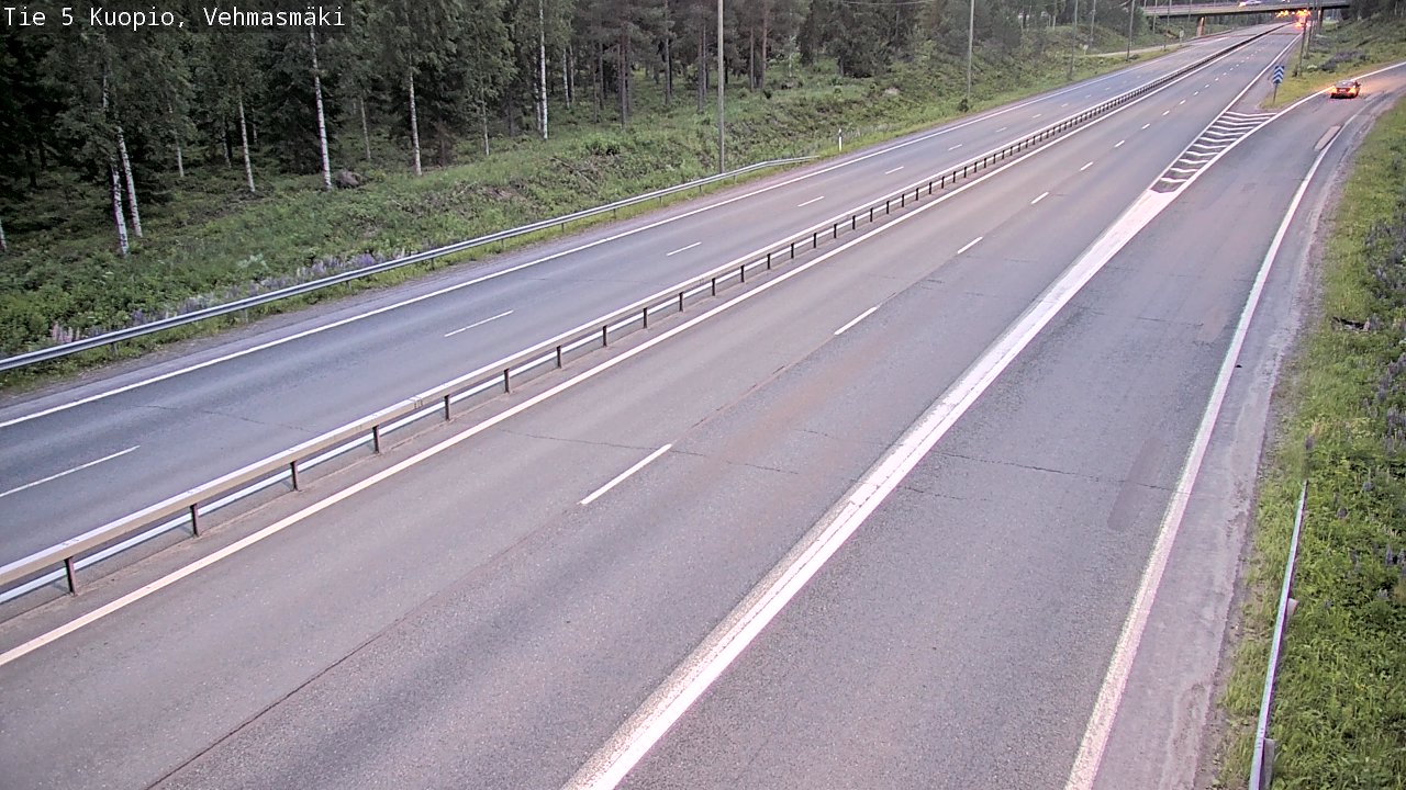 Kelikamerat Kuva Tie 5 Kuopio, Vehmasmäki, Kuopio, Pohjois-Savo