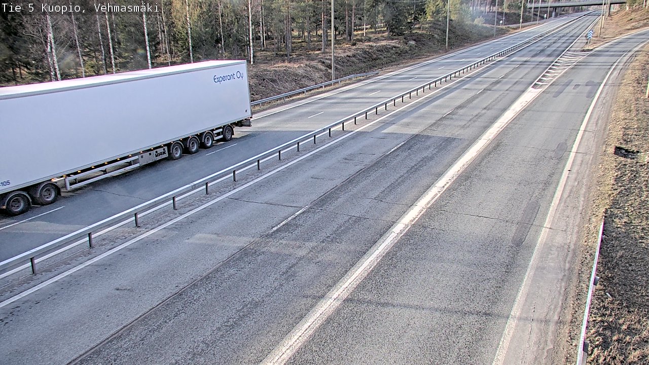 Kelikamerat Kuva Tie 5 Kuopio, Vehmasmäki, Kuopio, Pohjois-Savo
