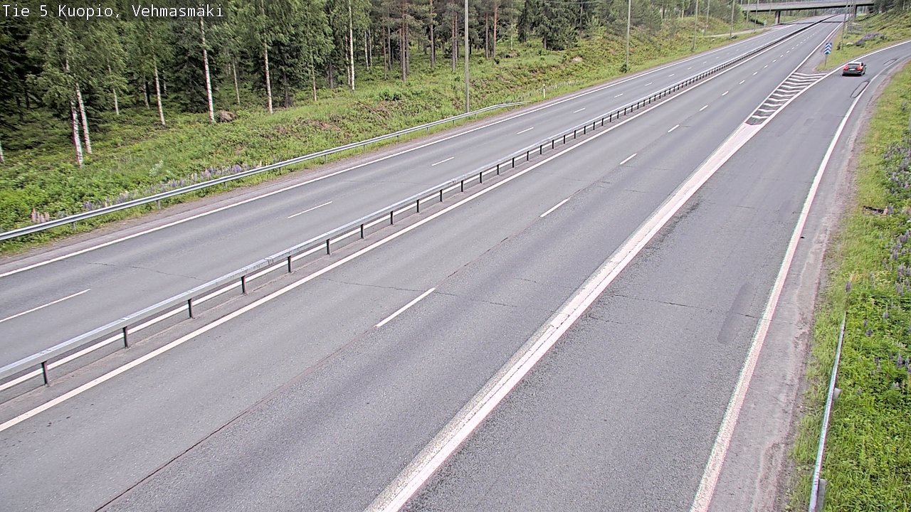 Kelikamerat Kuva Tie 5 Kuopio, Vehmasmäki, Kuopio, Pohjois-Savo
