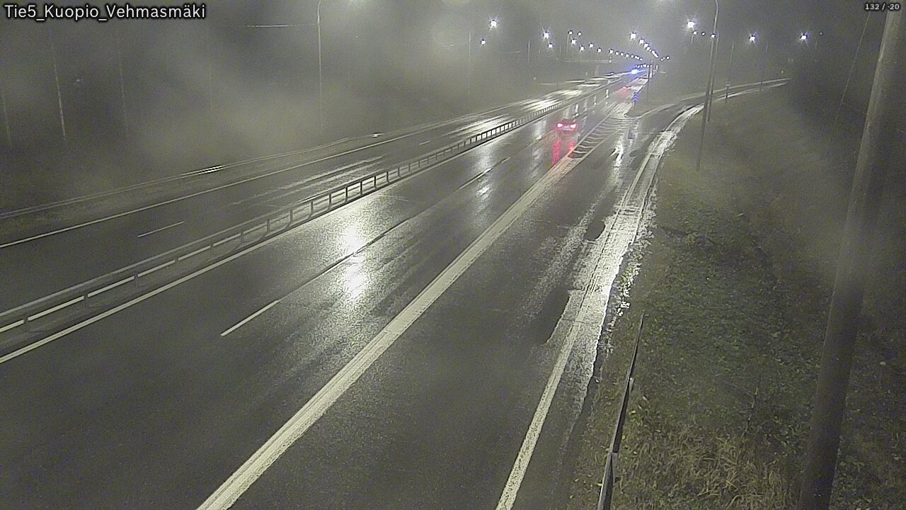 Weather Camera Image Väg 5 Kuopio, Vehmasmäki, Kuopio, Pohjois-Savo