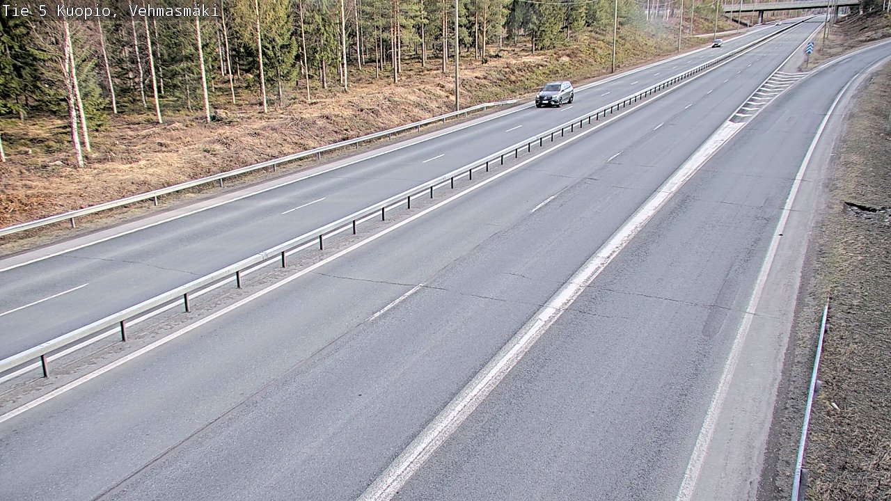 Kelikamerat Kuva Tie 5 Kuopio, Vehmasmäki, Kuopio, Pohjois-Savo