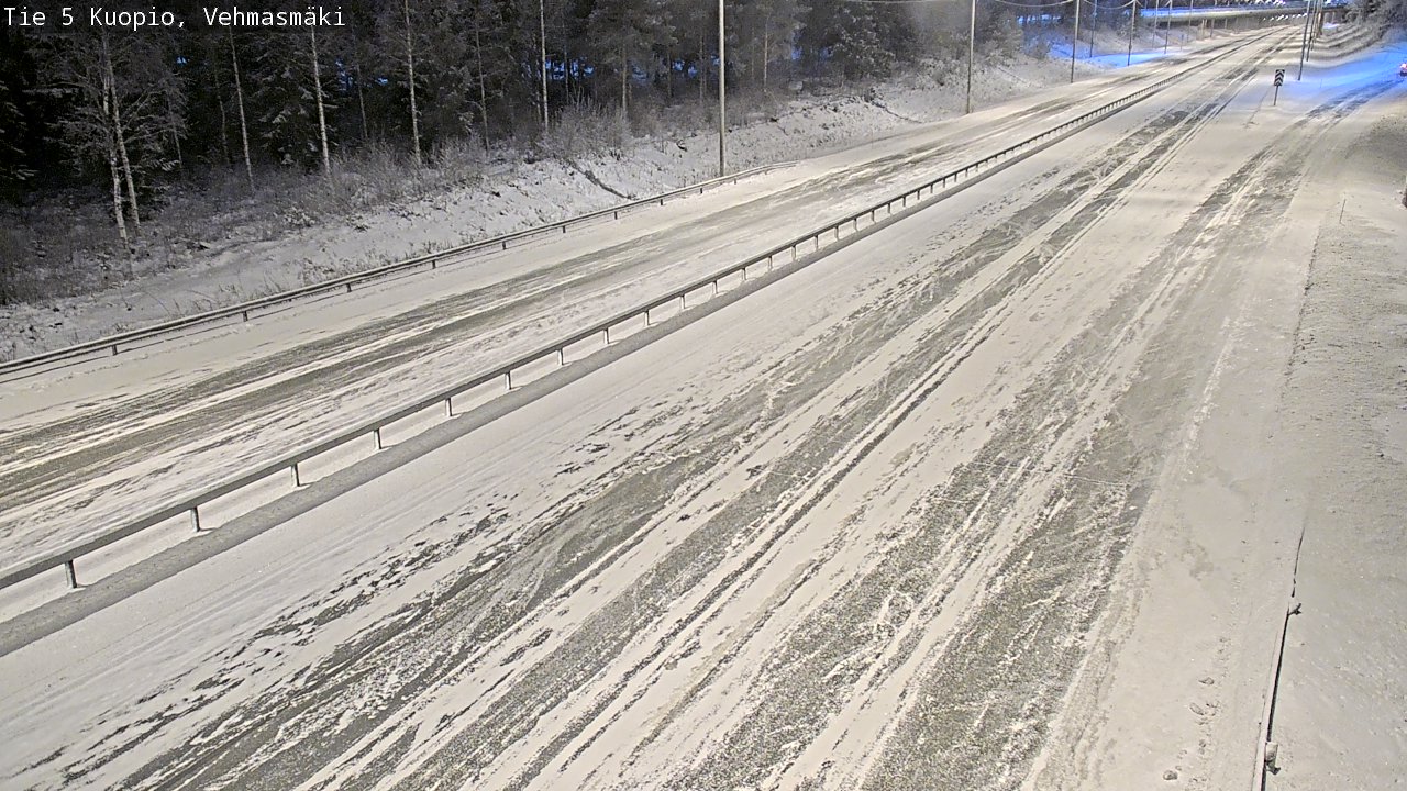 Kelikamerat Kuva Tie 5 Kuopio, Vehmasmäki, Kuopio, Pohjois-Savo