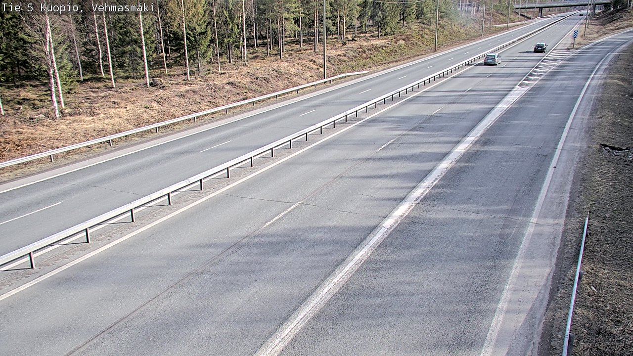 Kelikamerat Kuva Tie 5 Kuopio, Vehmasmäki, Kuopio, Pohjois-Savo