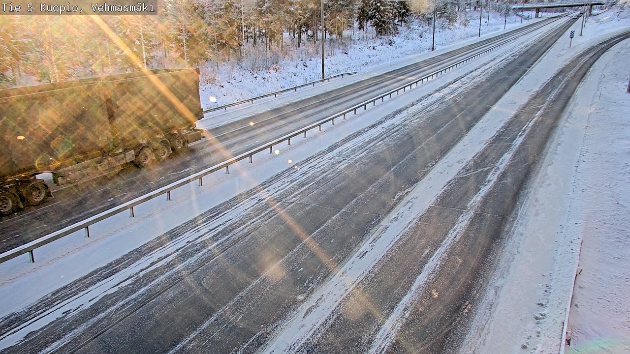 Kelikamerat Kuva Tie 5 Kuopio, Vehmasmäki, Kuopio, Pohjois-Savo