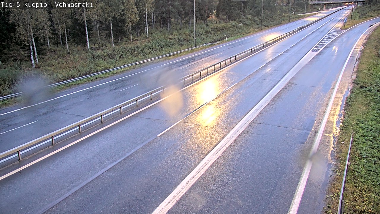 Kelikamerat Kuva Tie 5 Kuopio, Vehmasmäki, Kuopio, Pohjois-Savo