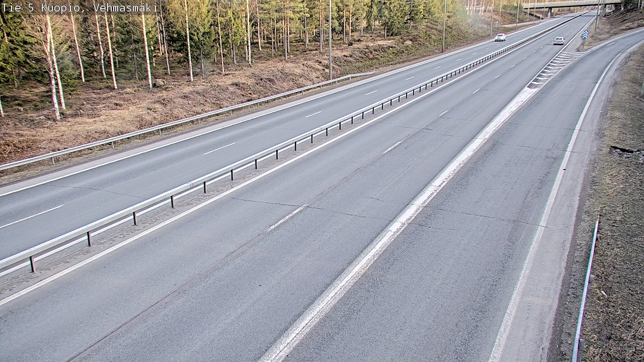Kelikamerat Kuva Tie 5 Kuopio, Vehmasmäki, Kuopio, Pohjois-Savo