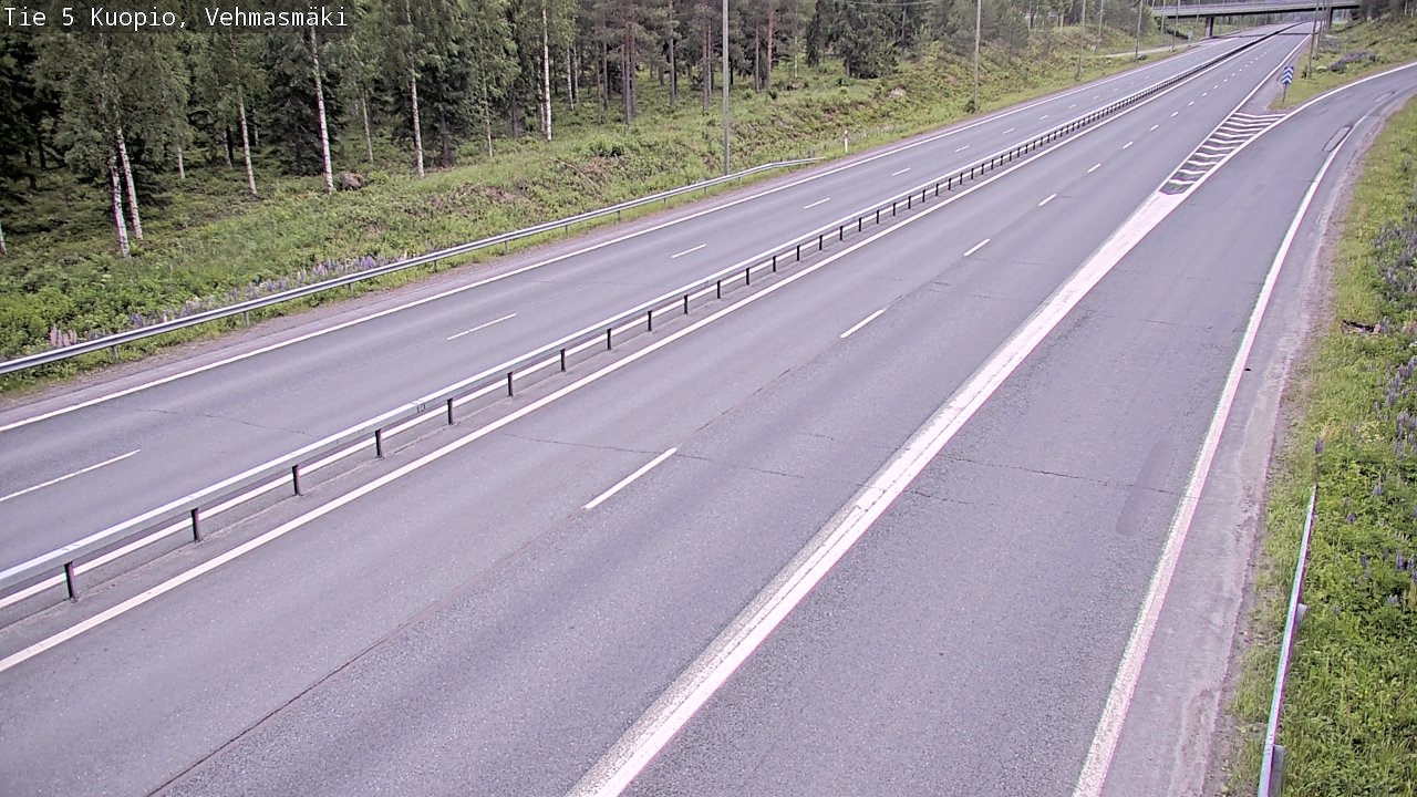 Kelikamerat Kuva Tie 5 Kuopio, Vehmasmäki, Kuopio, Pohjois-Savo
