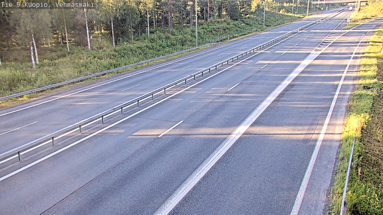 Kelikamerat Kuva Tie 5 Kuopio, Vehmasmäki, Kuopio, Pohjois-Savo