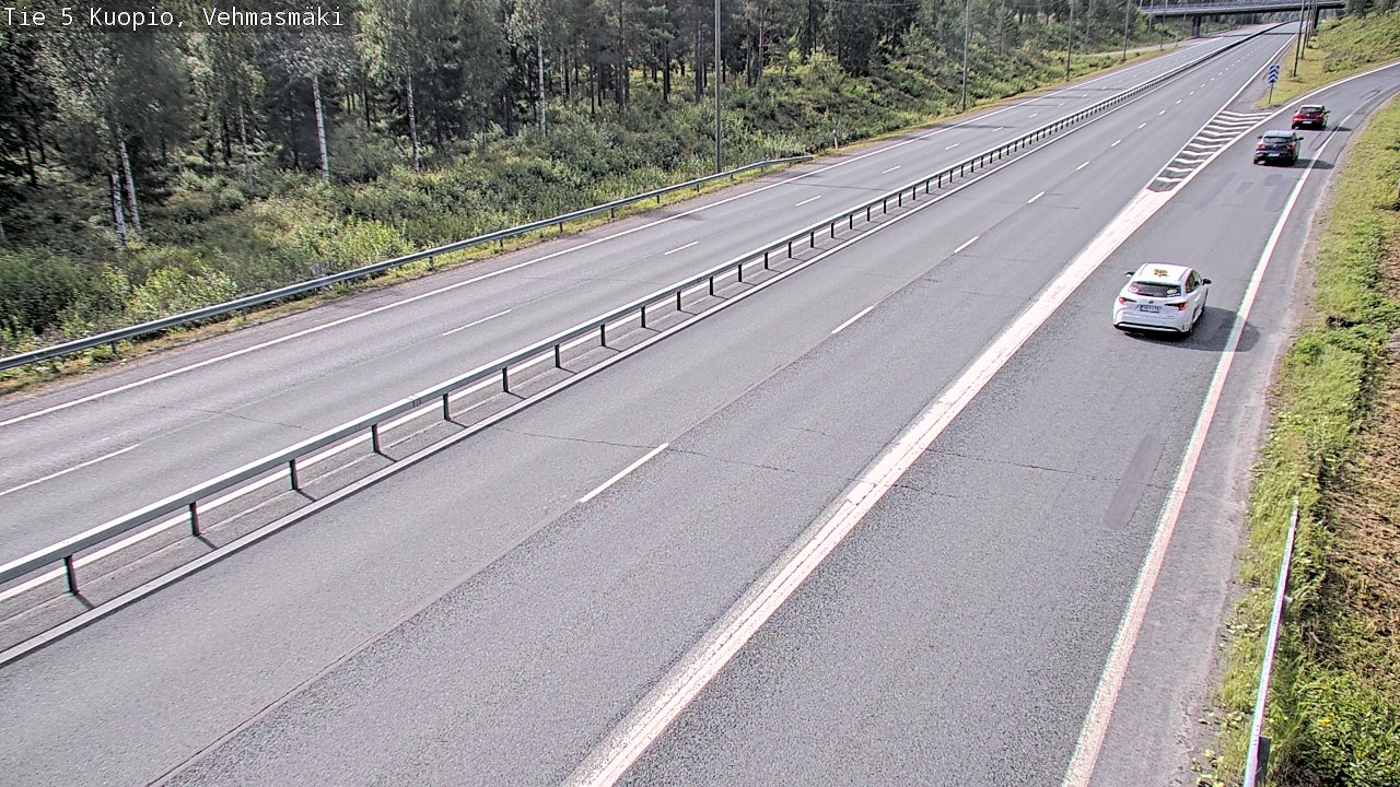 Kelikamerat Kuva Tie 5 Kuopio, Vehmasmäki, Kuopio, Pohjois-Savo