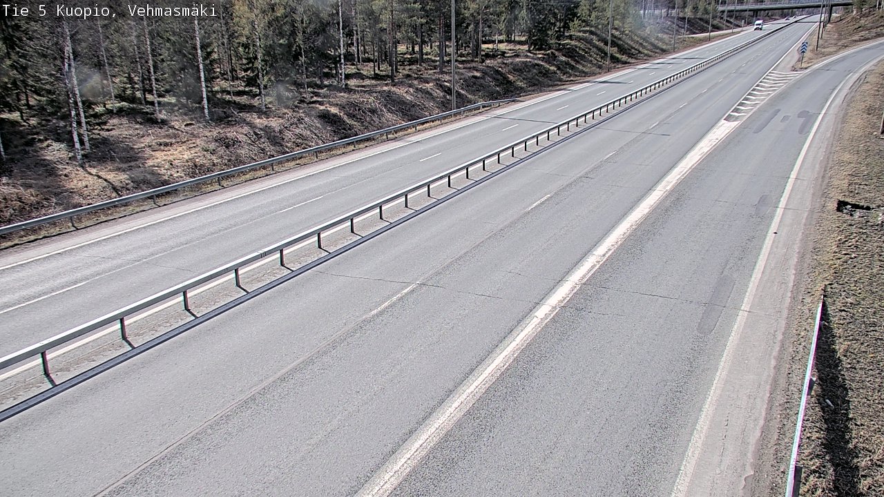 Kelikamerat Kuva Tie 5 Kuopio, Vehmasmäki, Kuopio, Pohjois-Savo