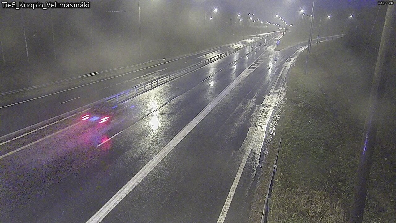 Weather Camera Image Väg 5 Kuopio, Vehmasmäki, Kuopio, Pohjois-Savo