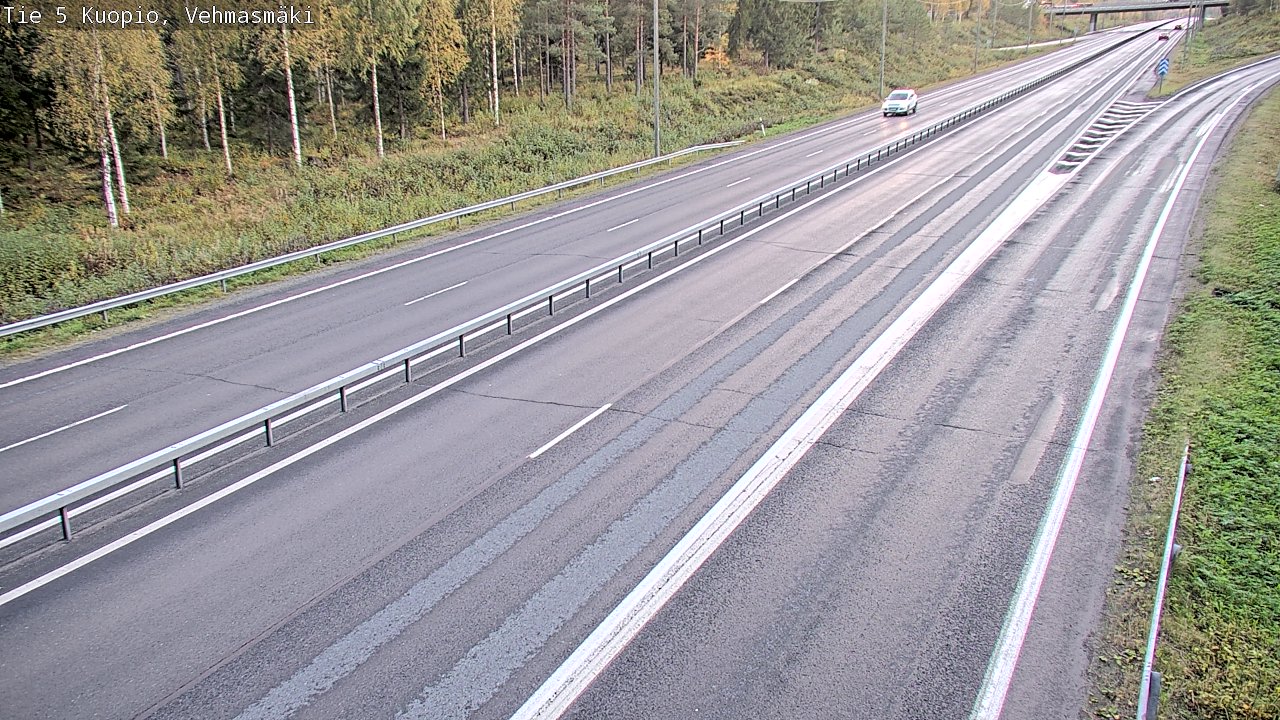 Kelikamerat Kuva Tie 5 Kuopio, Vehmasmäki, Kuopio, Pohjois-Savo