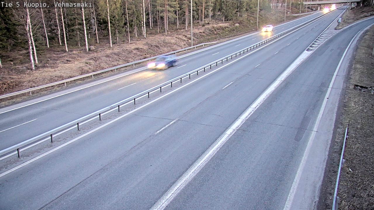 Kelikamerat Kuva Tie 5 Kuopio, Vehmasmäki, Kuopio, Pohjois-Savo