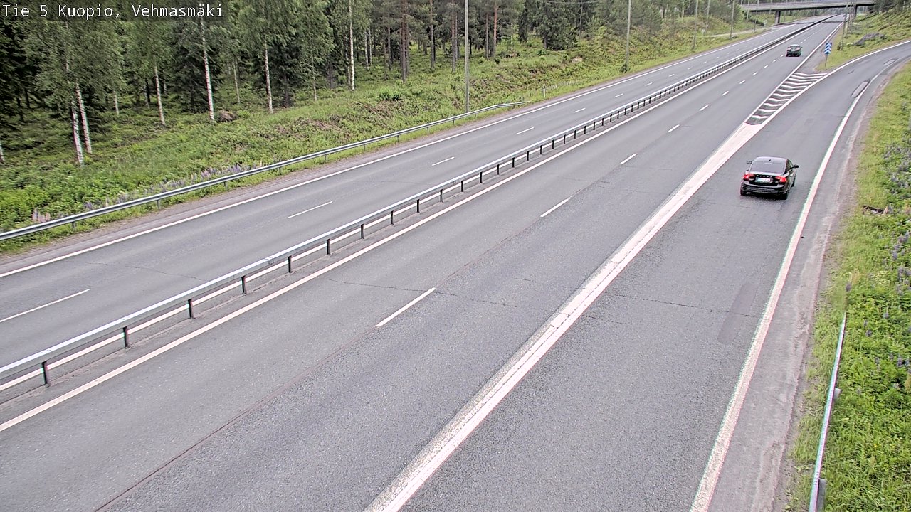 Kelikamerat Kuva Tie 5 Kuopio, Vehmasmäki, Kuopio, Pohjois-Savo