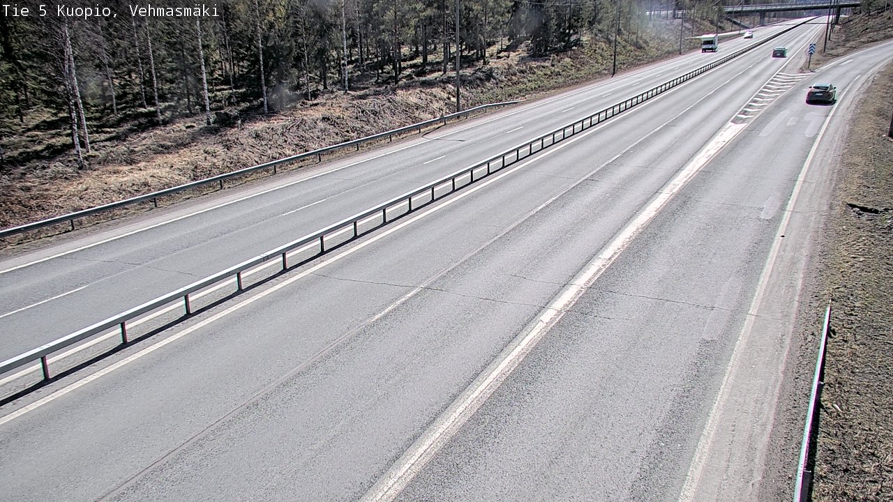 Kelikamerat Kuva Tie 5 Kuopio, Vehmasmäki, Kuopio, Pohjois-Savo