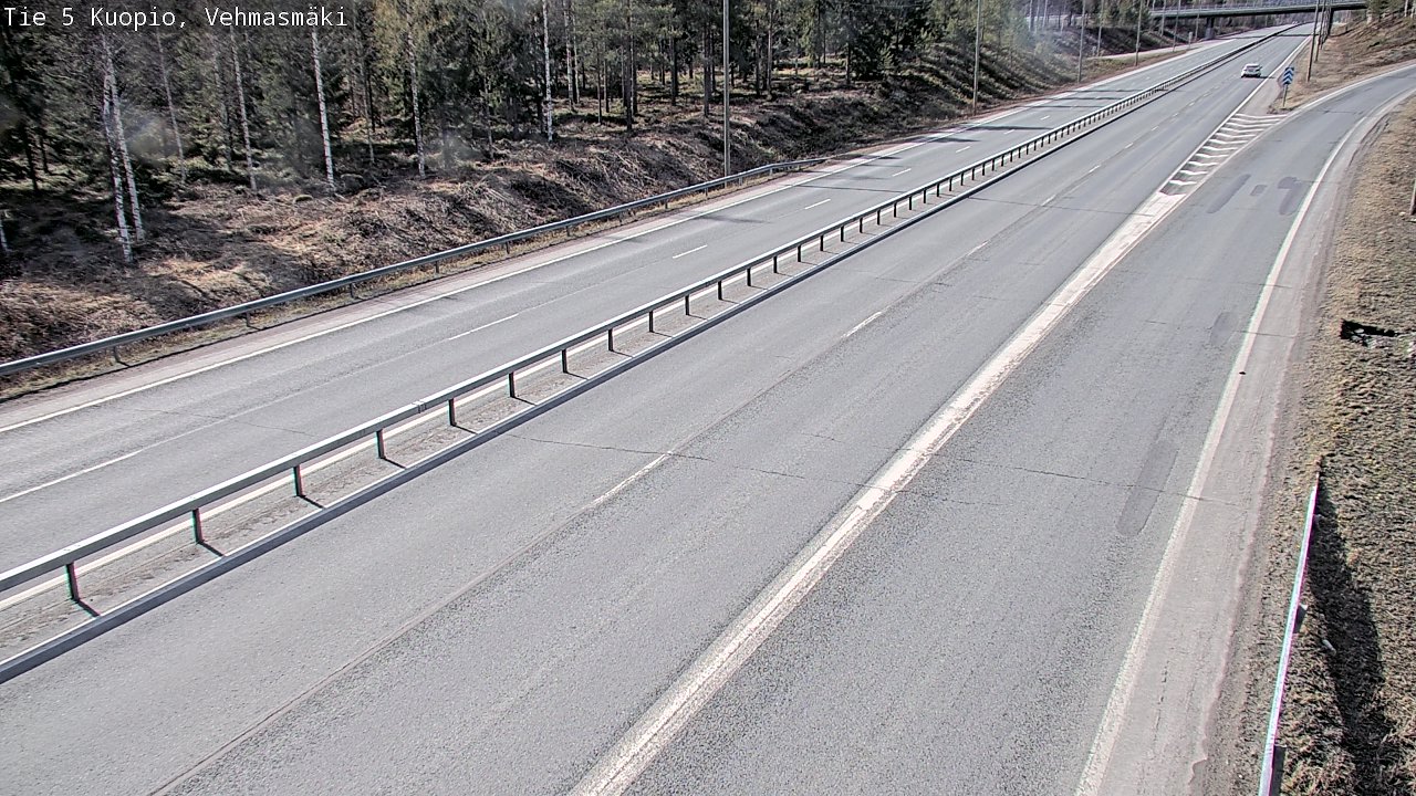 Kelikamerat Kuva Tie 5 Kuopio, Vehmasmäki, Kuopio, Pohjois-Savo