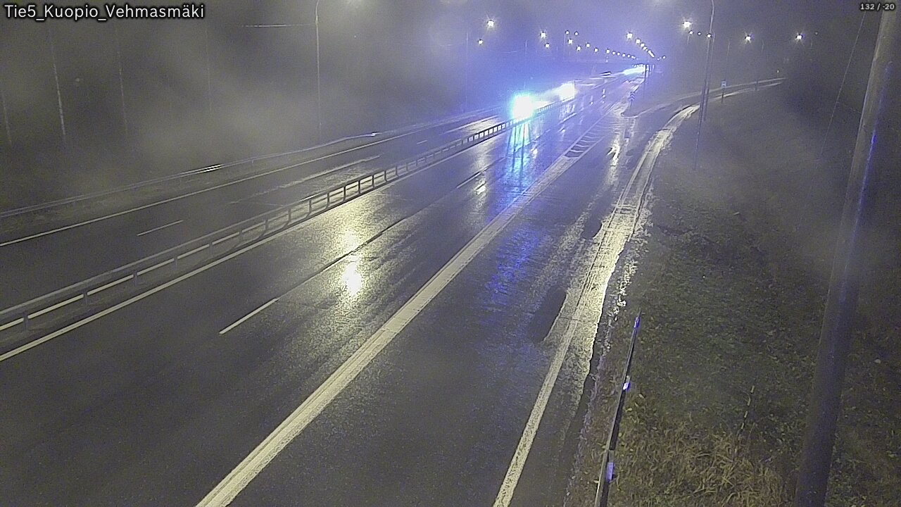 Weather Camera Image Väg 5 Kuopio, Vehmasmäki, Kuopio, Pohjois-Savo