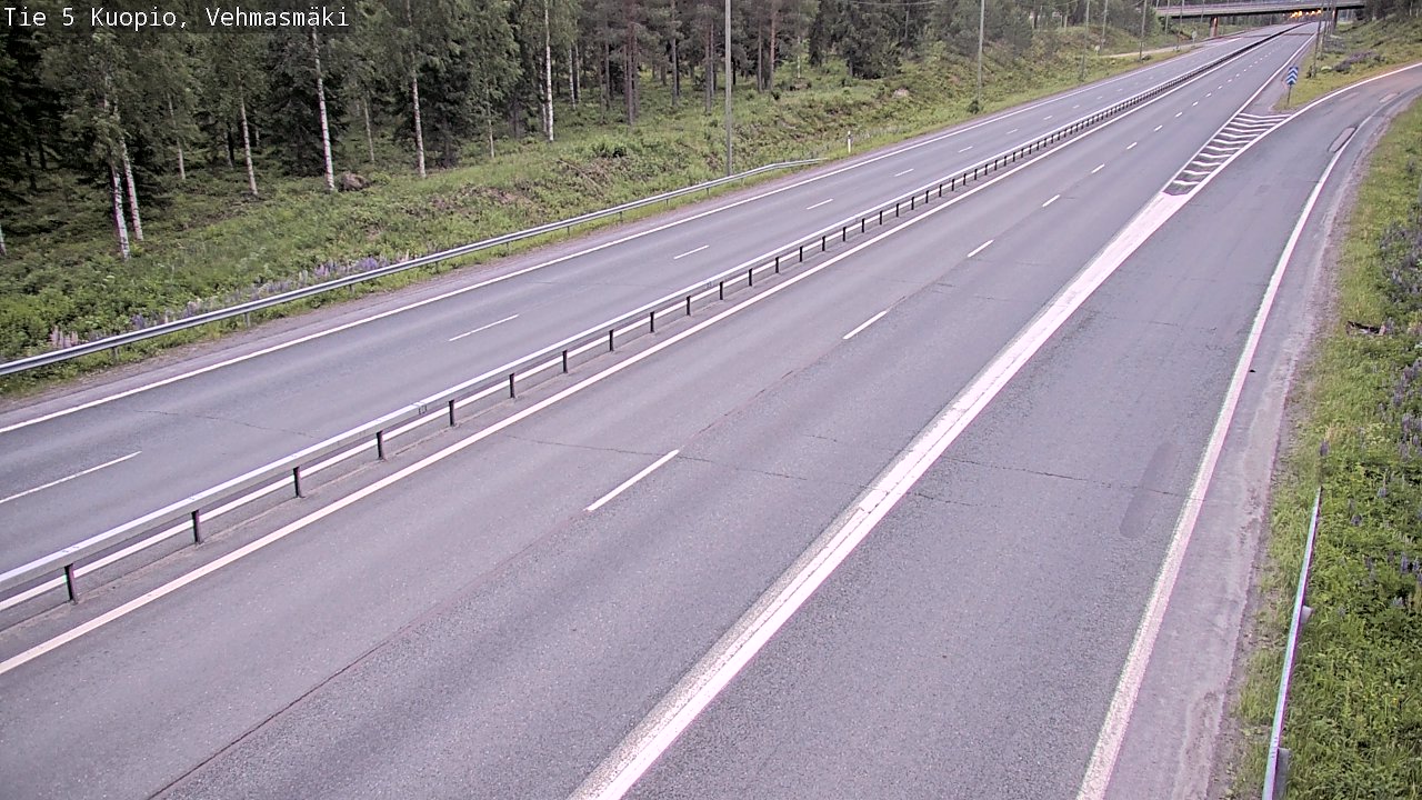 Kelikamerat Kuva Tie 5 Kuopio, Vehmasmäki, Kuopio, Pohjois-Savo