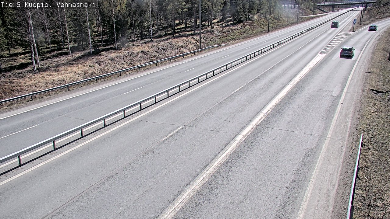 Kelikamerat Kuva Tie 5 Kuopio, Vehmasmäki, Kuopio, Pohjois-Savo