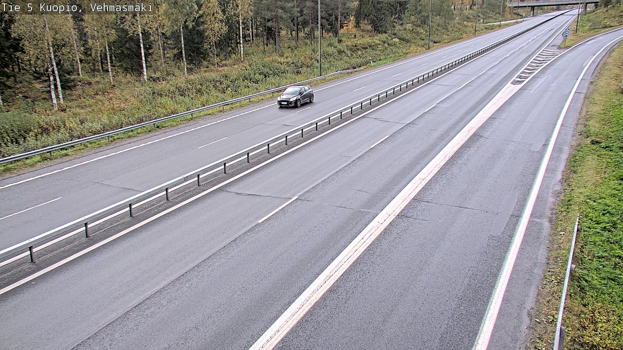 Kelikamerat Kuva Tie 5 Kuopio, Vehmasmäki, Kuopio, Pohjois-Savo