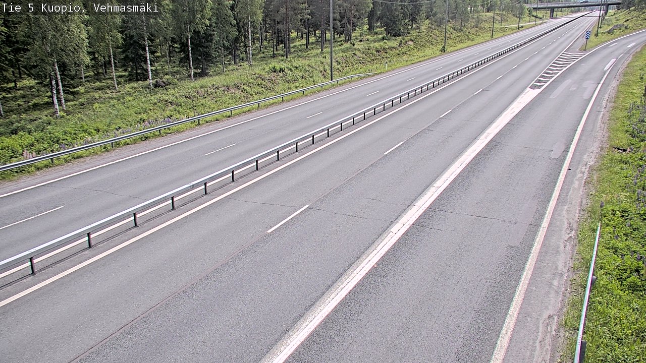 Kelikamerat Kuva Tie 5 Kuopio, Vehmasmäki, Kuopio, Pohjois-Savo
