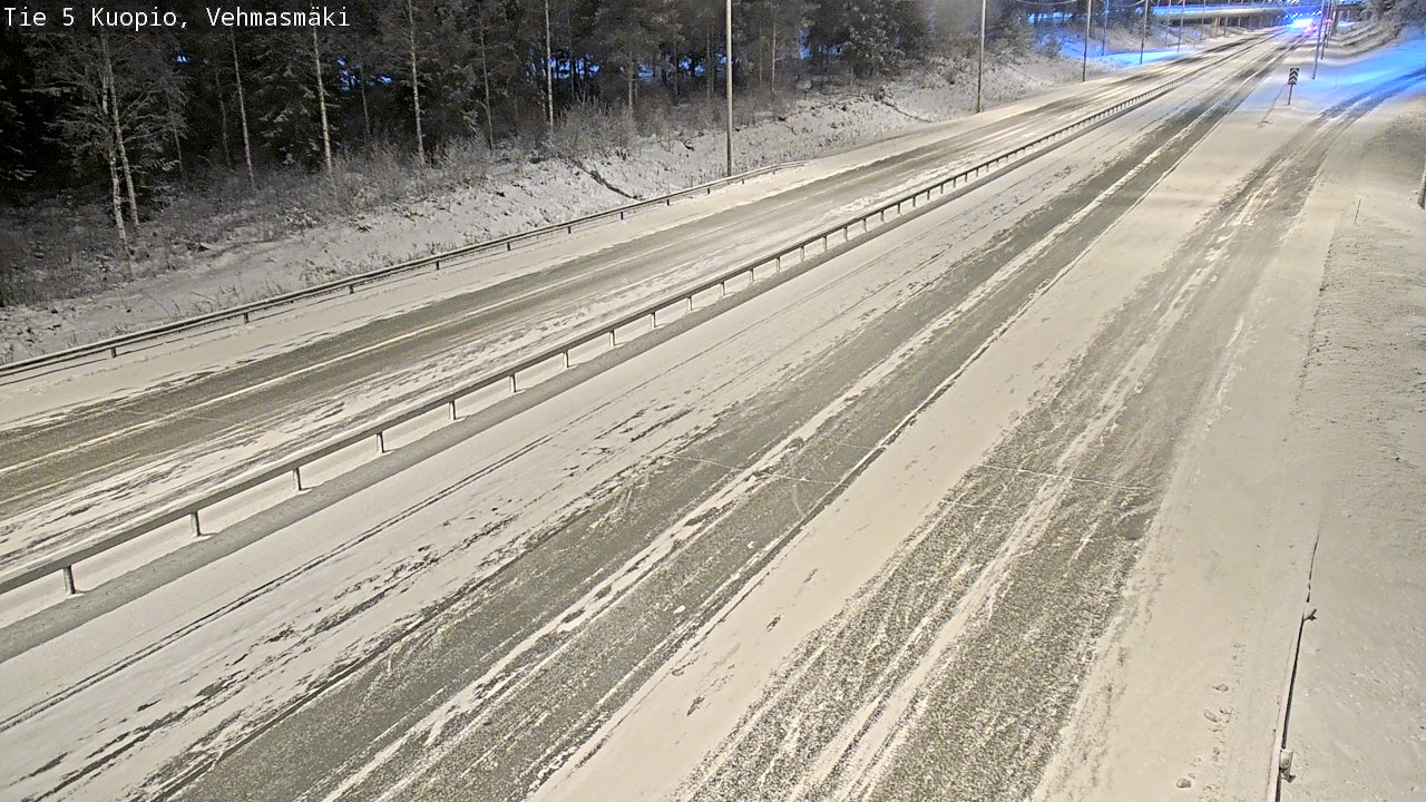 Kelikamerat Kuva Tie 5 Kuopio, Vehmasmäki, Kuopio, Pohjois-Savo