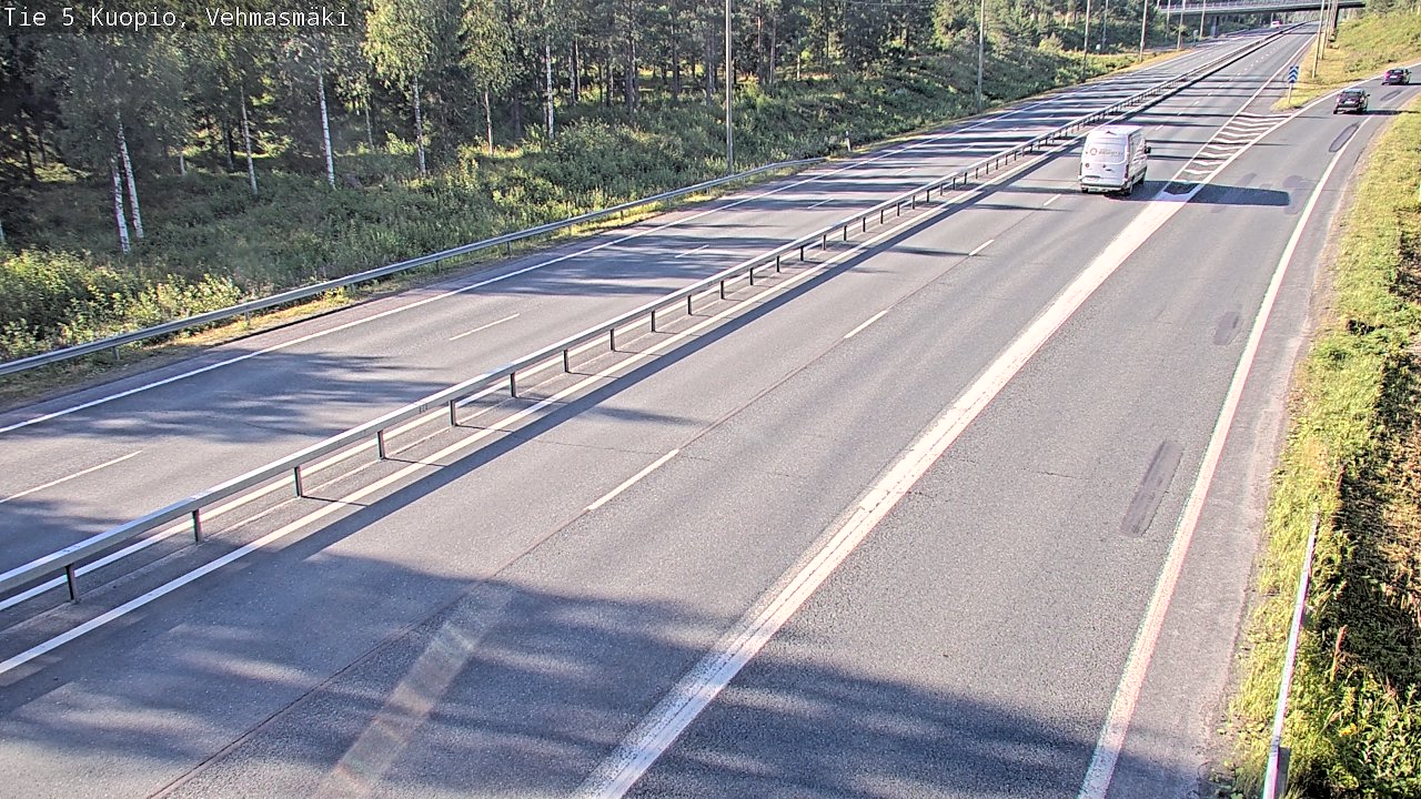 Kelikamerat Kuva Tie 5 Kuopio, Vehmasmäki, Kuopio, Pohjois-Savo
