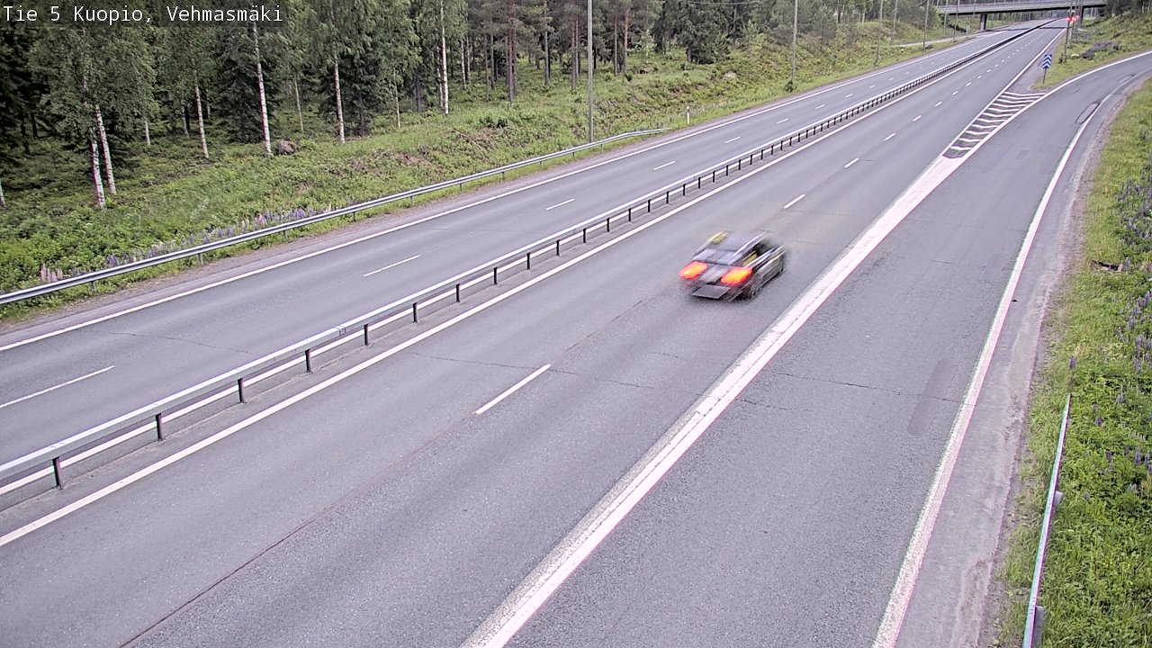 Kelikamerat Kuva Tie 5 Kuopio, Vehmasmäki, Kuopio, Pohjois-Savo