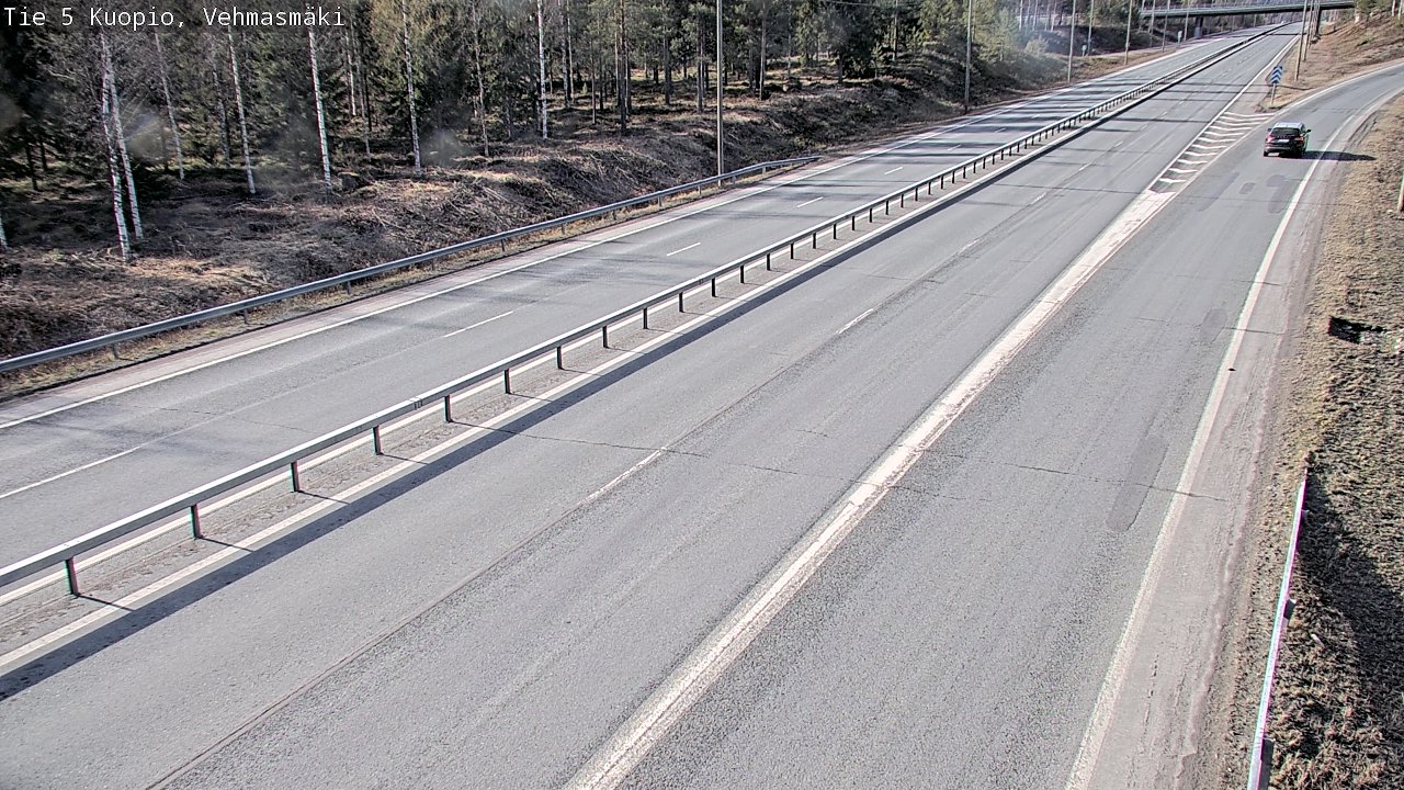 Kelikamerat Kuva Tie 5 Kuopio, Vehmasmäki, Kuopio, Pohjois-Savo