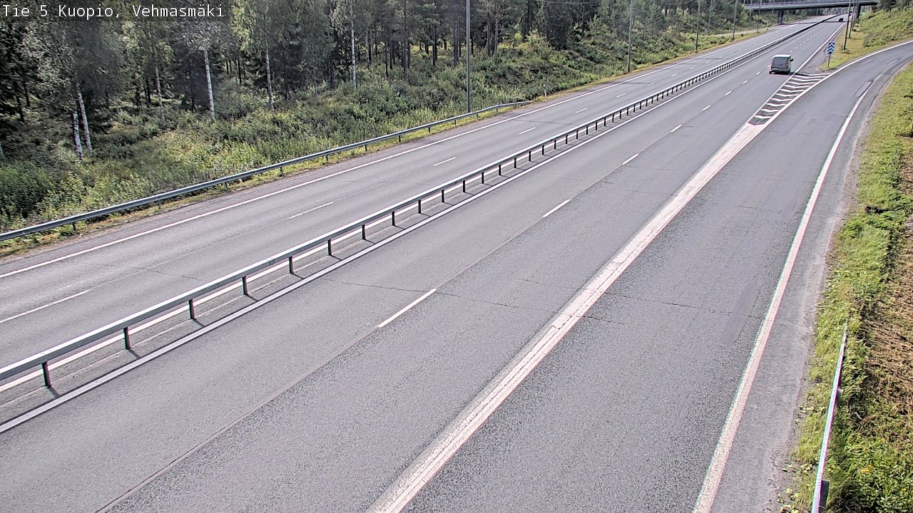 Kelikamerat Kuva Tie 5 Kuopio, Vehmasmäki, Kuopio, Pohjois-Savo