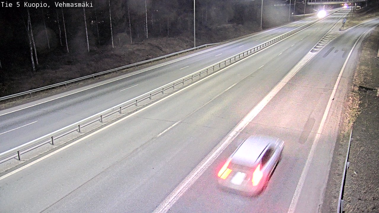 Kelikamerat Kuva Tie 5 Kuopio, Vehmasmäki, Kuopio, Pohjois-Savo