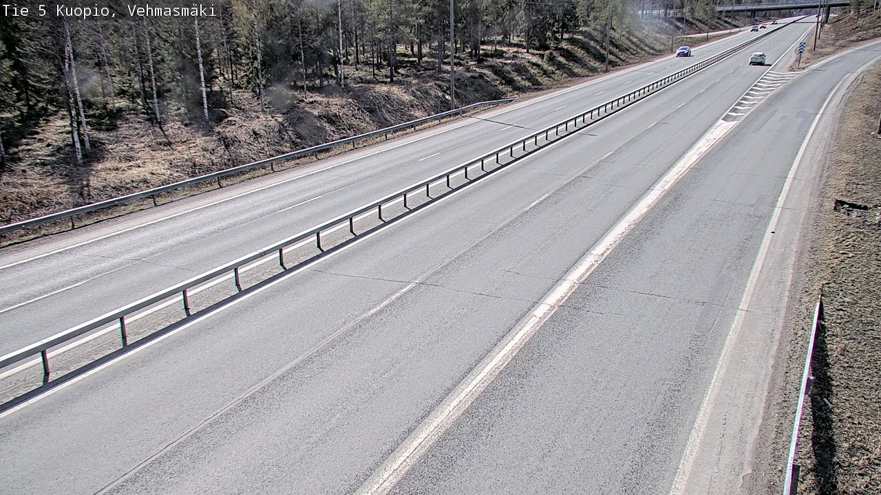 Kelikamerat Kuva Tie 5 Kuopio, Vehmasmäki, Kuopio, Pohjois-Savo