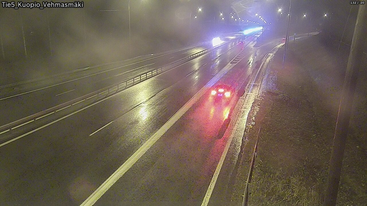 Weather Camera Image Väg 5 Kuopio, Vehmasmäki, Kuopio, Pohjois-Savo