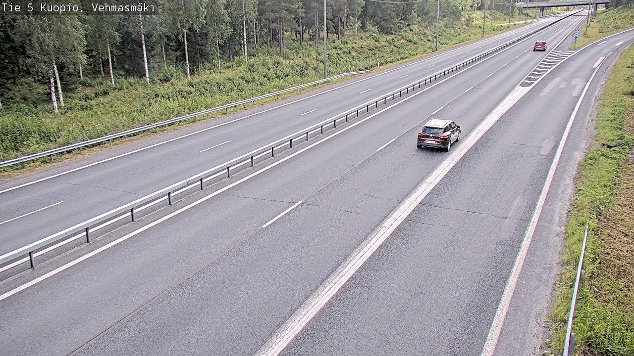 Kelikamerat Kuva Tie 5 Kuopio, Vehmasmäki, Kuopio, Pohjois-Savo