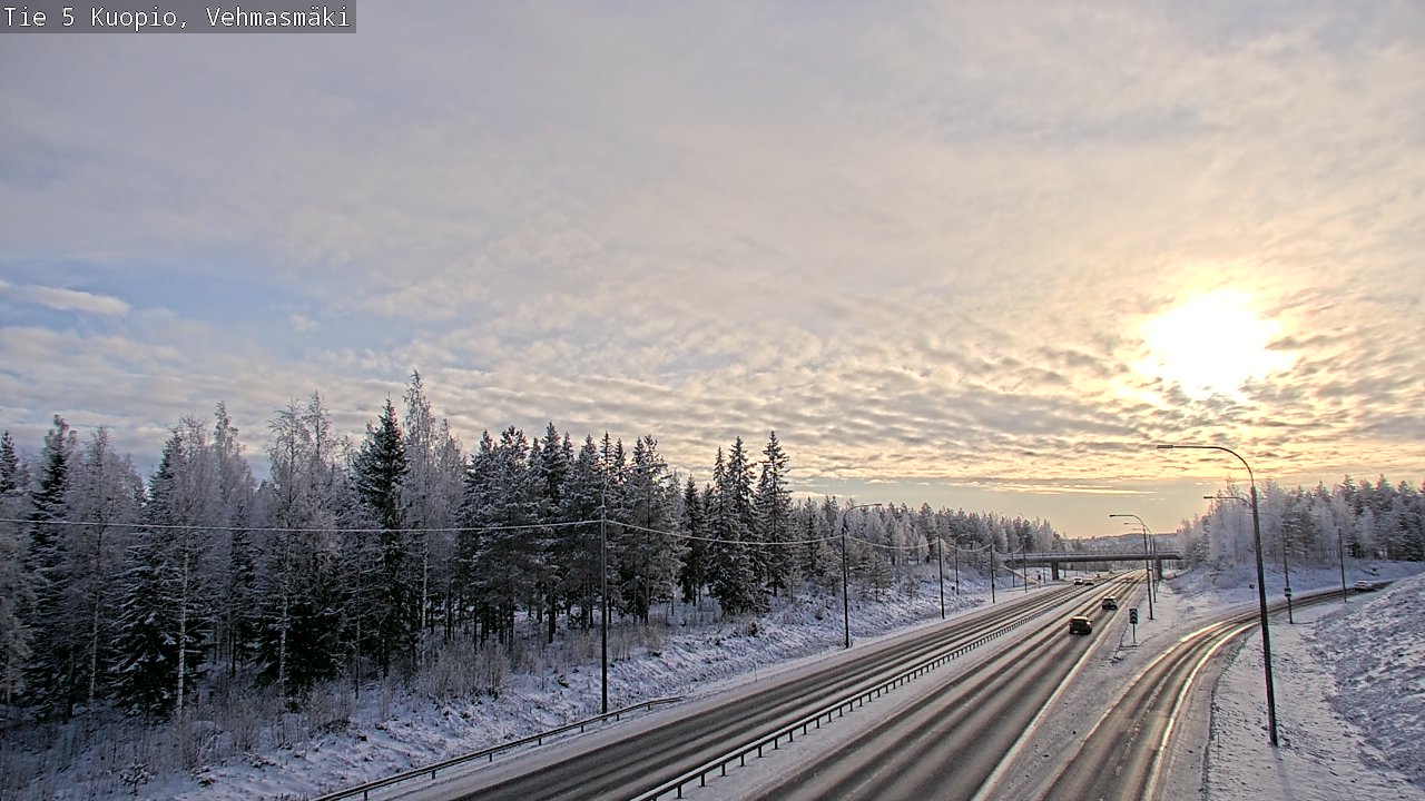 Kelikamerat Kuva Tie 5 Kuopio, Vehmasmäki, Kuopio, Pohjois-Savo