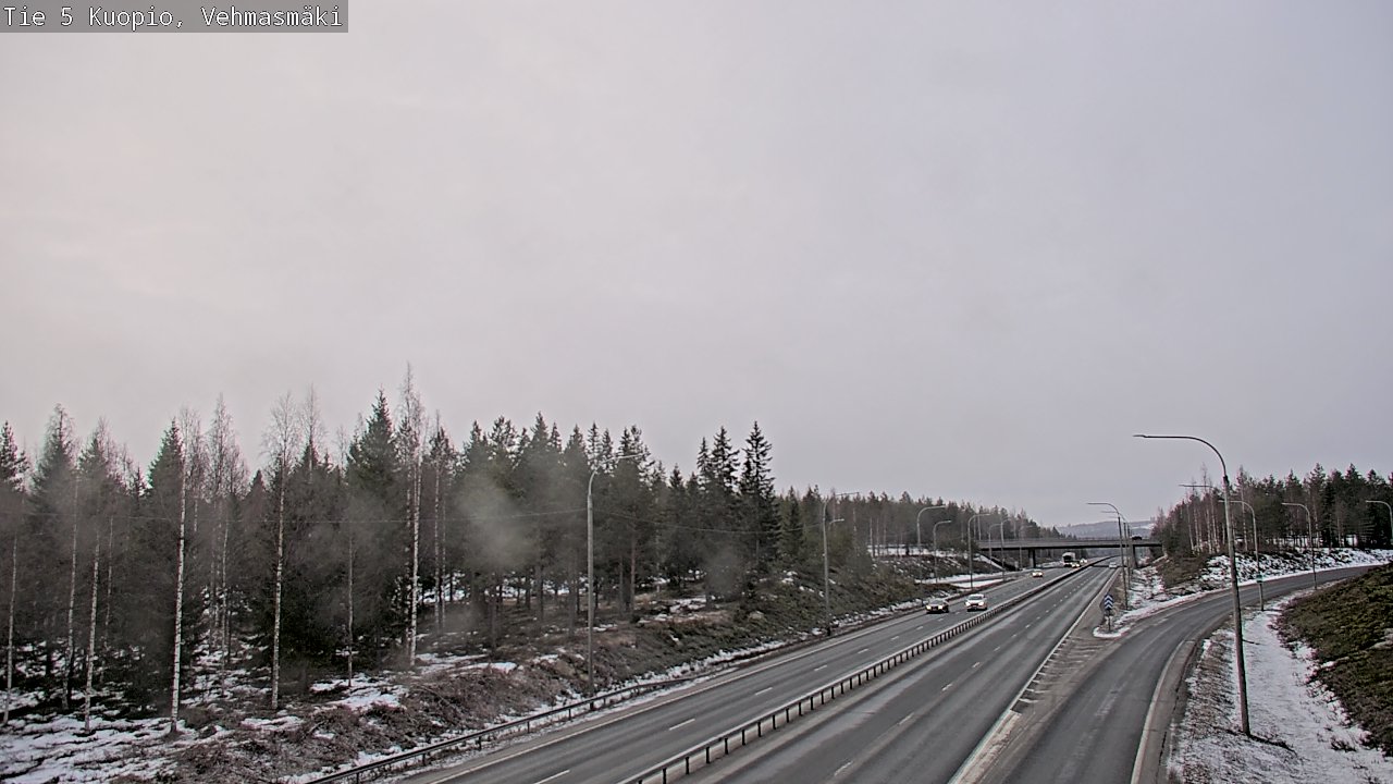 Kelikamerat Kuva Tie 5 Kuopio, Vehmasmäki, Kuopio, Pohjois-Savo