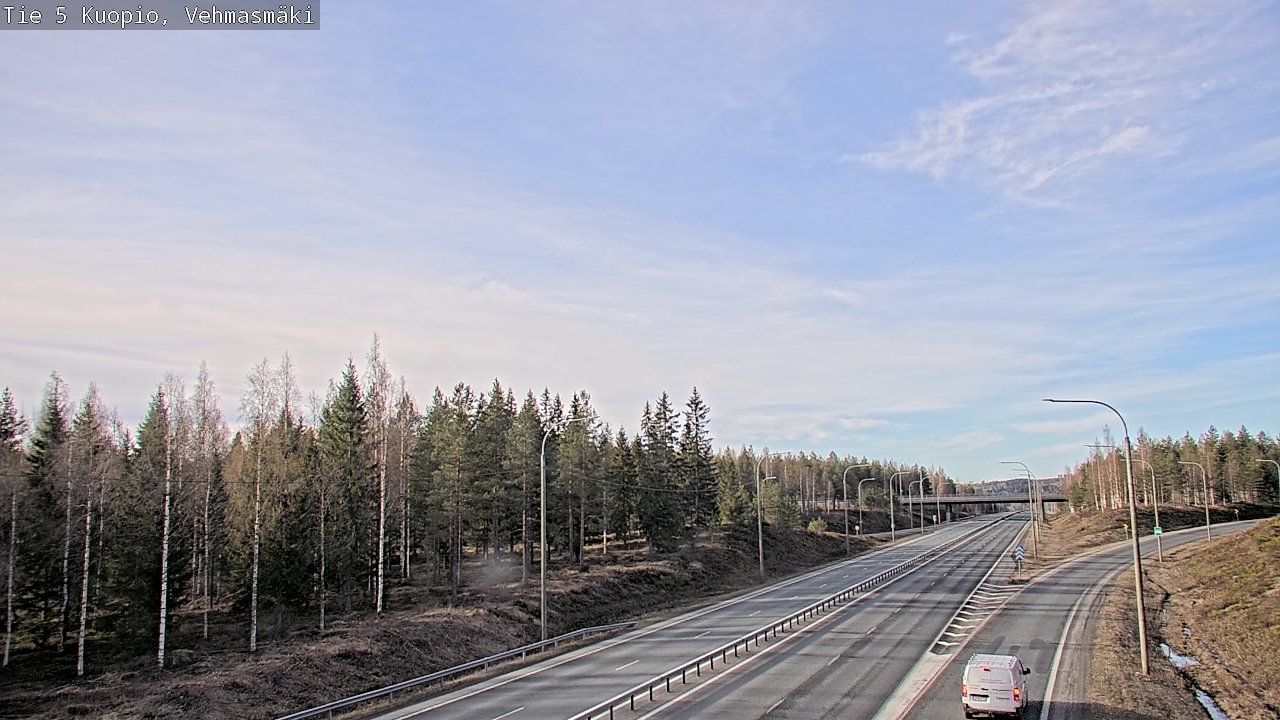 Kelikamerat Kuva Tie 5 Kuopio, Vehmasmäki, Kuopio, Pohjois-Savo