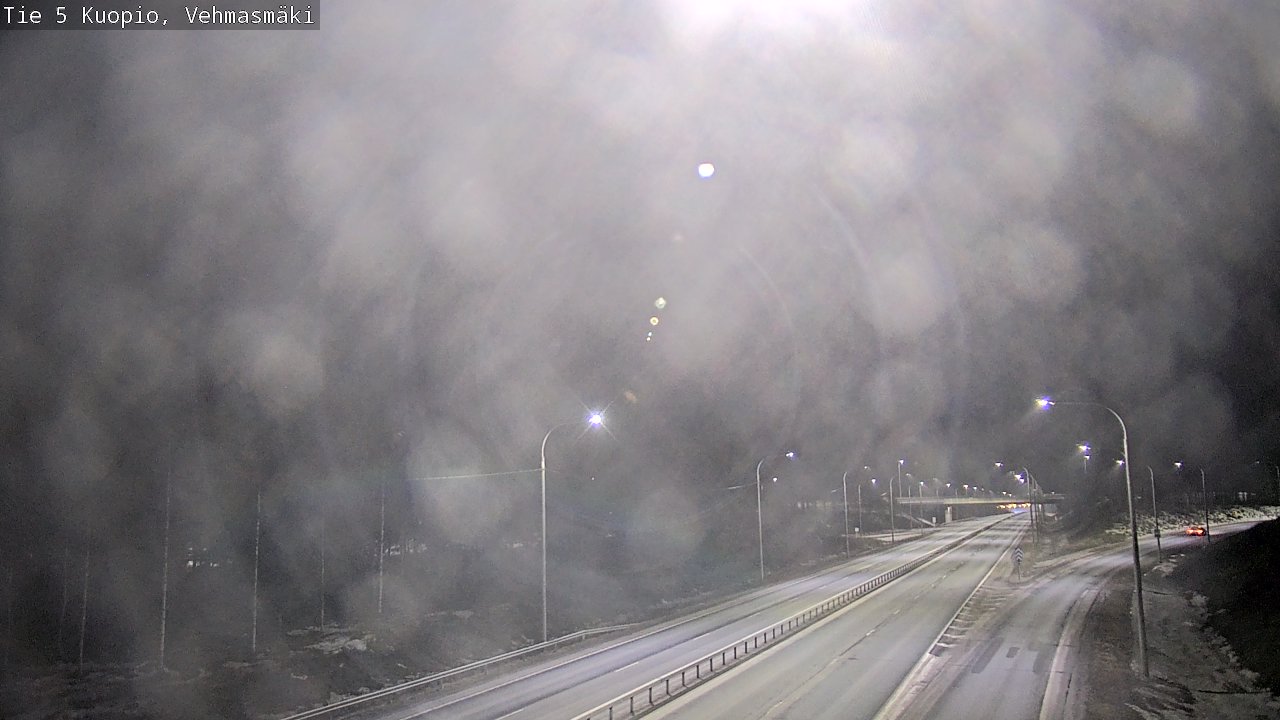 Kelikamerat Kuva Tie 5 Kuopio, Vehmasmäki, Kuopio, Pohjois-Savo