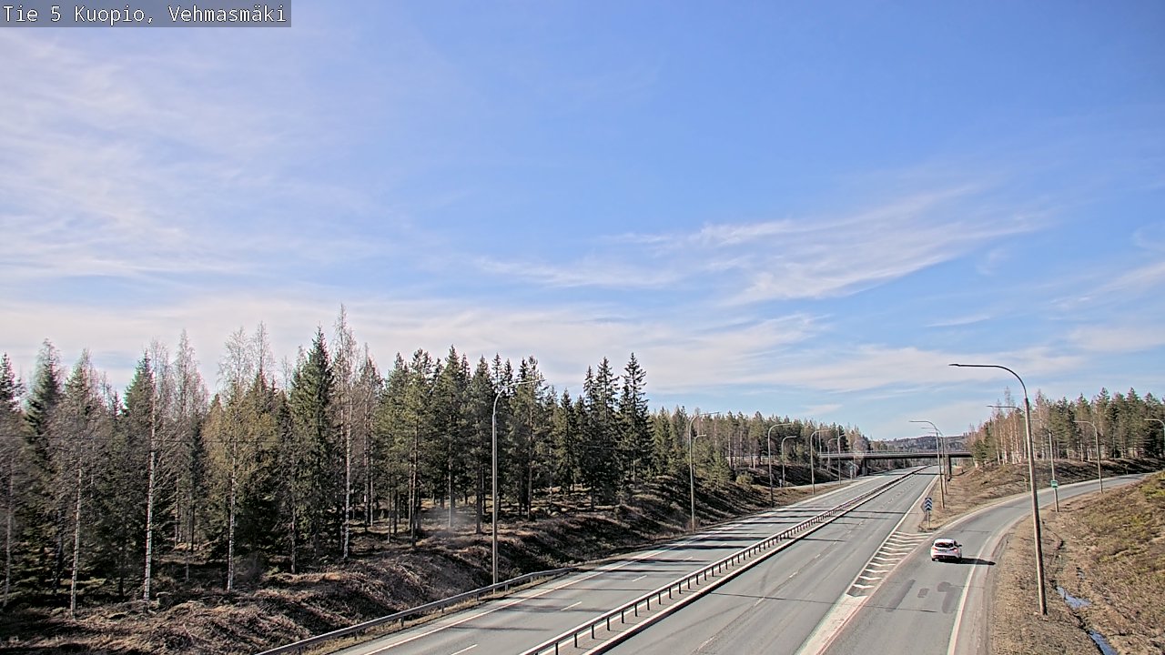 Kelikamerat Kuva Tie 5 Kuopio, Vehmasmäki, Kuopio, Pohjois-Savo