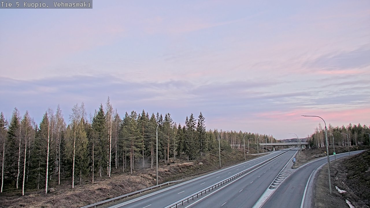 Kelikamerat Kuva Tie 5 Kuopio, Vehmasmäki, Kuopio, Pohjois-Savo