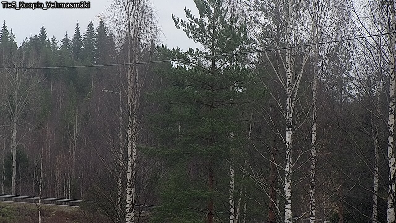 Weather Camera Image Väg 5 Kuopio, Vehmasmäki, Kuopio, Pohjois-Savo