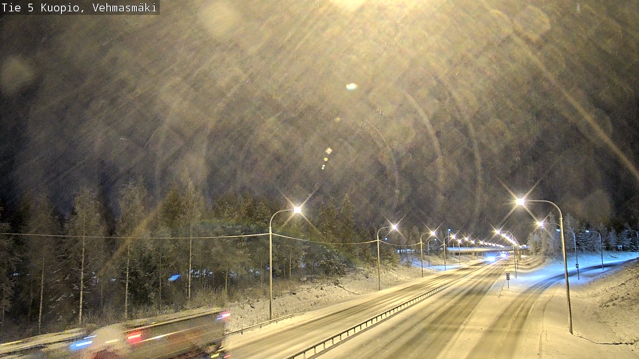 Kelikamerat Kuva Tie 5 Kuopio, Vehmasmäki, Kuopio, Pohjois-Savo