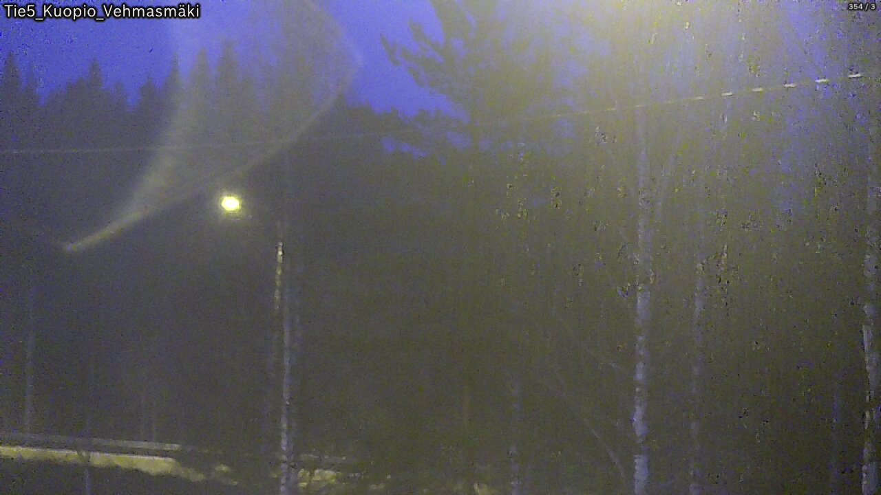 Weather Camera Image Väg 5 Kuopio, Vehmasmäki, Kuopio, Pohjois-Savo